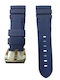 Curea de Cauciuc Panerai Luminor Submersible Albastru Marin 26mm