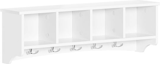 SoBuy Ξύλινη 5 Θέσεων 72x15.5x23cm