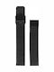 Vitopoulos Schwarz Metallisches Armband Mesh 20mm