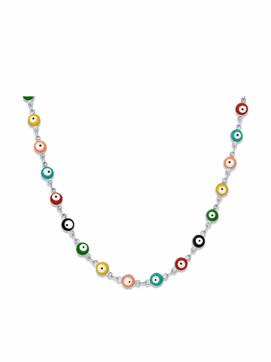 Everly Chain Silver 6mm Stainless Steel Necklac...