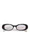 Oscar & Frank Citra Damen Sonnenbrille mit Schwarz Kunststoff Gestell und Schwarz Linse 473710