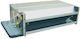 Nobus Fan Coil 5.73/5.73kW Οροφής 109.5x45x22.5cm