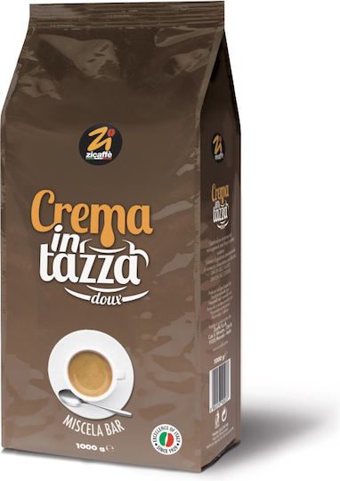 Καφές Espresso Zicaffe Crema In Tazza Doux 1000g Κόκκους