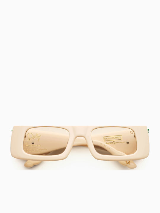 Etnia Barcelona Women's Sunglasses with Beige Plastic Frame and Beige Lens 476562