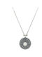 Women's Silver 925 Seashell Large Necklace
