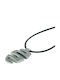Men's and Women's Necklace Lotus Ls1055-1/1 Stainless Steel Blue Cord