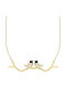 Yellow Gold Women's Necklace 14K Branch Birds Kl11100087