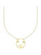 Women's Necklace Yellow Gold 14K Face Kl11100181