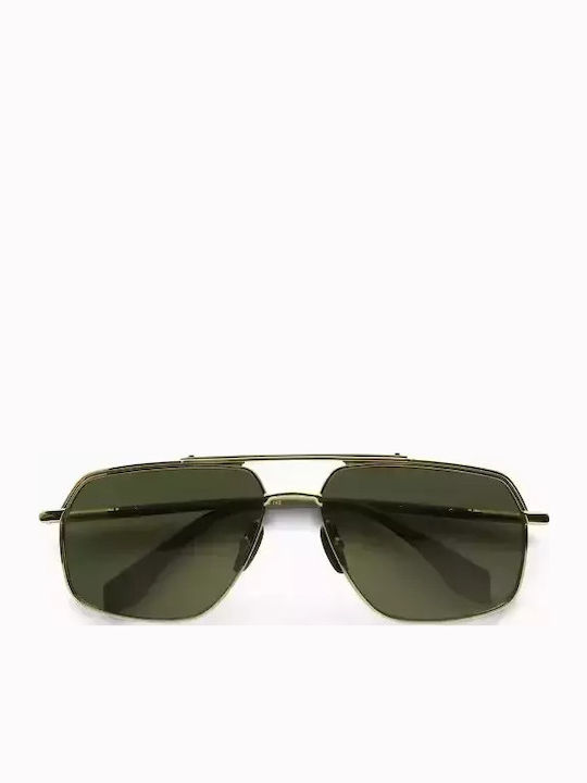 Etnia Barcelona Men's Sunglasses with Gold Metal Frame and Gold Gradient Polarized Lens 476574
