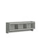 Eingangsmöbel mit Garderobe Grey 100x35x24.7cm