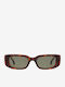 Projekt Produkt Men's Sunglasses with Brown Tartaruga Plastic Frame and Brown Lens 476397