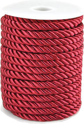 Șiret Triplu Rayon 9mm 15m T1426 Burgundy
