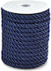 Κορδόνι Τρίκλωνο Rayon 9mm 15m T1426 Μπλε