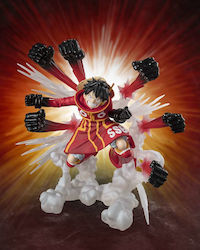 Banpresto One Piece Luffy Action Figure Scale 1:12 Banpresto One Piece Luffy Action Figure Scale 1:12