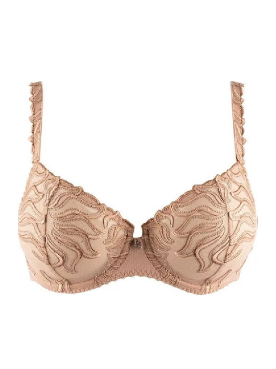 Louisa Bracq Beige Minimizer Sutien cu Baloane