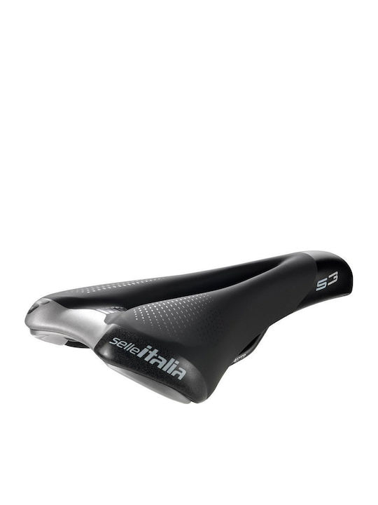 Selle Italia S 3 Flow Σέλα Ποδηλάτου Μαύρη 272 x 140 mm