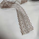 Polyester Satinband 4cm Braun