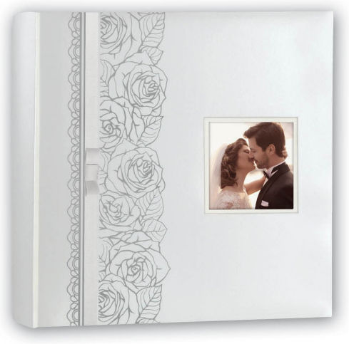 ZEP Hochzeitsalbum Weiß mit Reispapier 32x32cm ZEP Hochzeitsalbum Weiß mit Reispapier 32x32cm