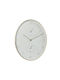 Wall Clock Metallic Gold 34.5x27.1cm