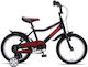 GoKidy 16" Kinder Fahrrad BMX Schwarz
