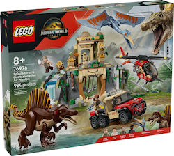 LEGO Jurassic World Спинозавър и Кецалкоатъл Въздушна Мисия за 8+ Години 984 Бройки LEGO Jurassic World Спинозавър и Кецалкоатъл Въздушна Мисия за 8+ Години 984 Бройки