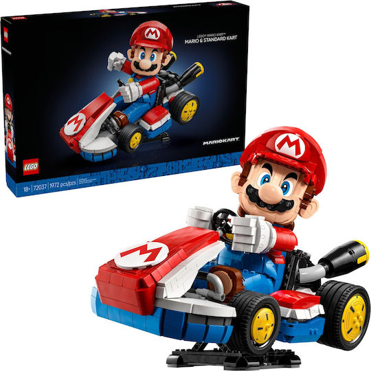 LEGO Super Mario Kart-Mario & Standard Kart for 18+ Years 1972 Pieces