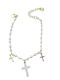 Sl0136-1 Damenarmband Edelstahl V-store