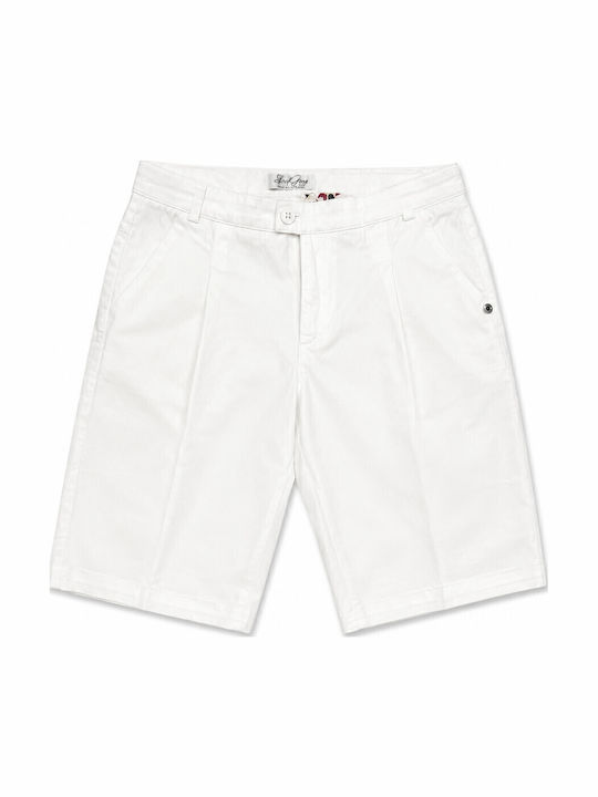 Kinder-Shorts/Bermudas Stoff Weiß