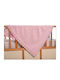 Liolios Home Blanket Nursery Swaddling Blankets Cotton Pink 80x100cm 2pcs