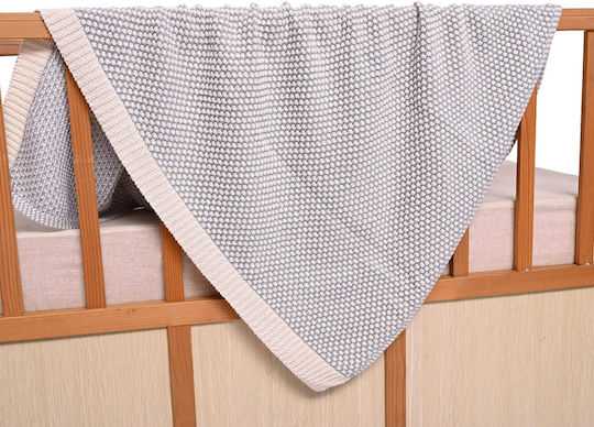 Liolios Home Babydecke Wickeltücher für Kinderzimmer 80x100cm
