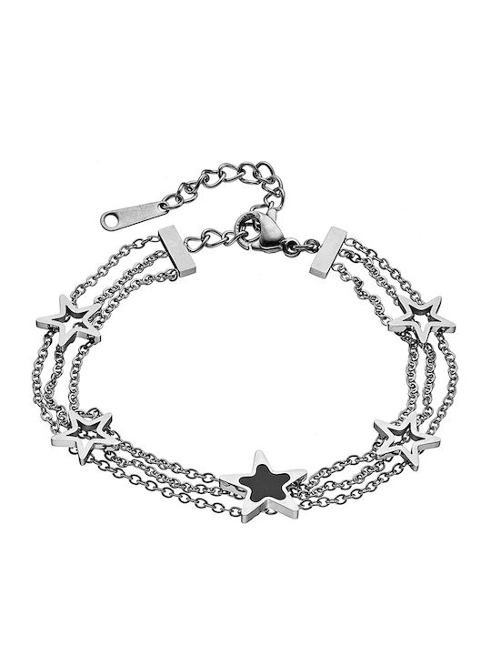Steel Silver Bracelet Br-art00869l