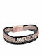 Armband Hand Schwarz Leder Edelstahl Br-art00409br