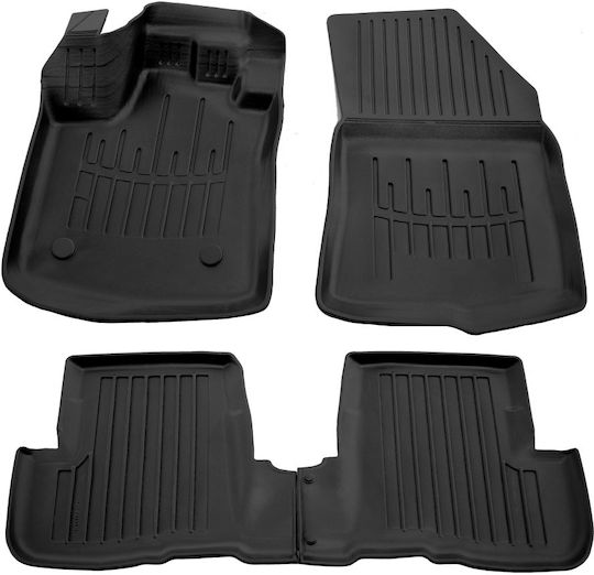 Umbrella Set Covorașe Față și Spate 2buc din Furtun pentru Dacia Lodgy 2012-2022 Negre