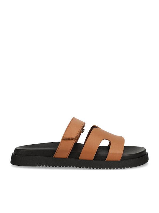 Steve Madden Кожени Дамски Сандали Кафяви