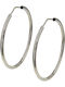 Ohrringe Reifen Platin 14k Sk1033