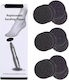 Wd Replaceable Sanding Paper Discs Ανταλλακτικοί Δίσκοι Καπελάκια Τροχού Πεντικιούρ Φ25 100pcs