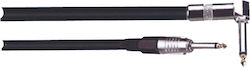 Ibiza Sound Studio- und Musikinstrumentenkabel 6,3mm Stecker - 6,3mm Stecker Länge 6m