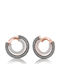 Damentaschen Ohrringe Sogni Or078rbg Silber 925 Gehäuse Roségold Zirkon