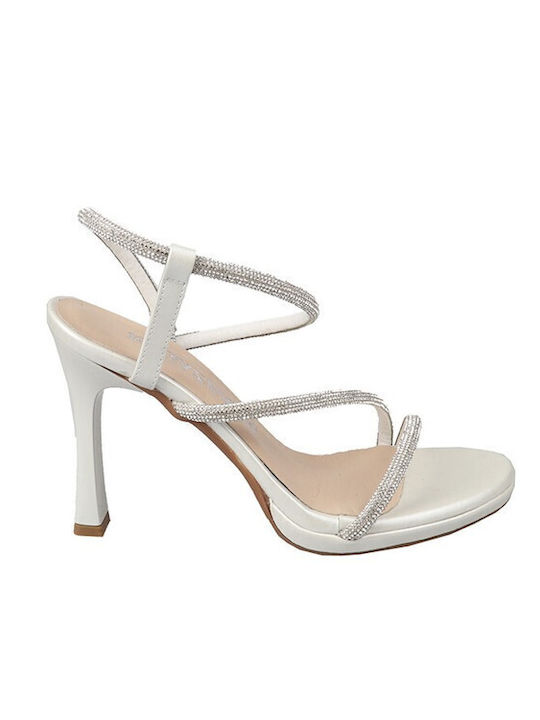 Ragazza Leather Sandals Anatomic with Strass Si...