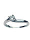 Silver 925 Solitaire Ring Zircon