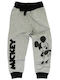 Παιδικό Παντελόνι Φόρμας Grey, Black Mickey Mouse