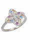 Ring White Silver 925
