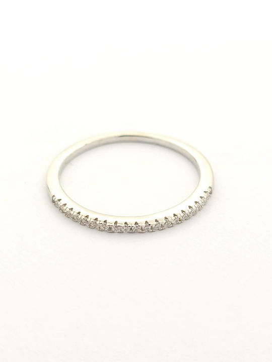 Сребърен Пръстен Silver Union Бели Зиркон Код 0117.s
