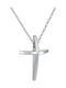 White Gold 18K Cross Diamond Brillant 0.01ct