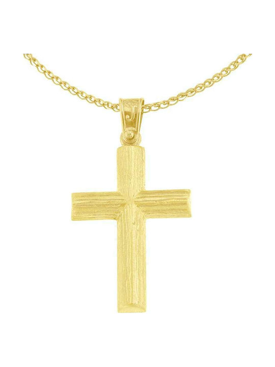 Gelber Goldkreuz K14 Lustré Zagré St11100988