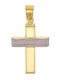 Gold Cross Fl254887 9 Carats