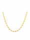 Theta Chain Gold 5mm Neck Chain Stainless Steel 316L 55 Cm