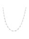 Eros Chain Silver 5mm Αλυσίδα Λαιμού Ανοξείδωτο Ατσάλι 316l 40 Cm