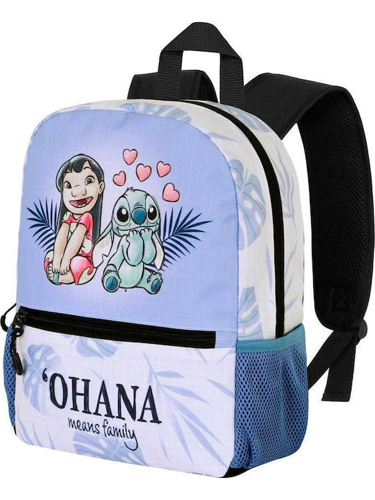 Karactermania Lilo Stitch Ученическа Раница Основно Лилава с Джоб за Бутилка