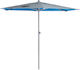 Campo Folding Beach Umbrella Diameter 2m with UV Protection and Air Vent Green